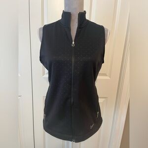 Nike Golf Therma Fit‎ Tour Performance Reflective women’s black vest Sz Medium